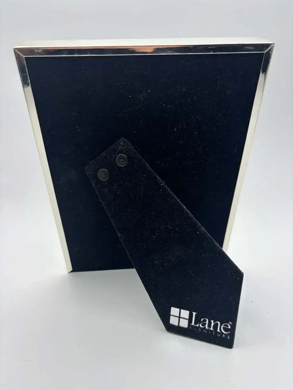 Lane Furniture Silver-Tone Hammered Metal Picture Frame